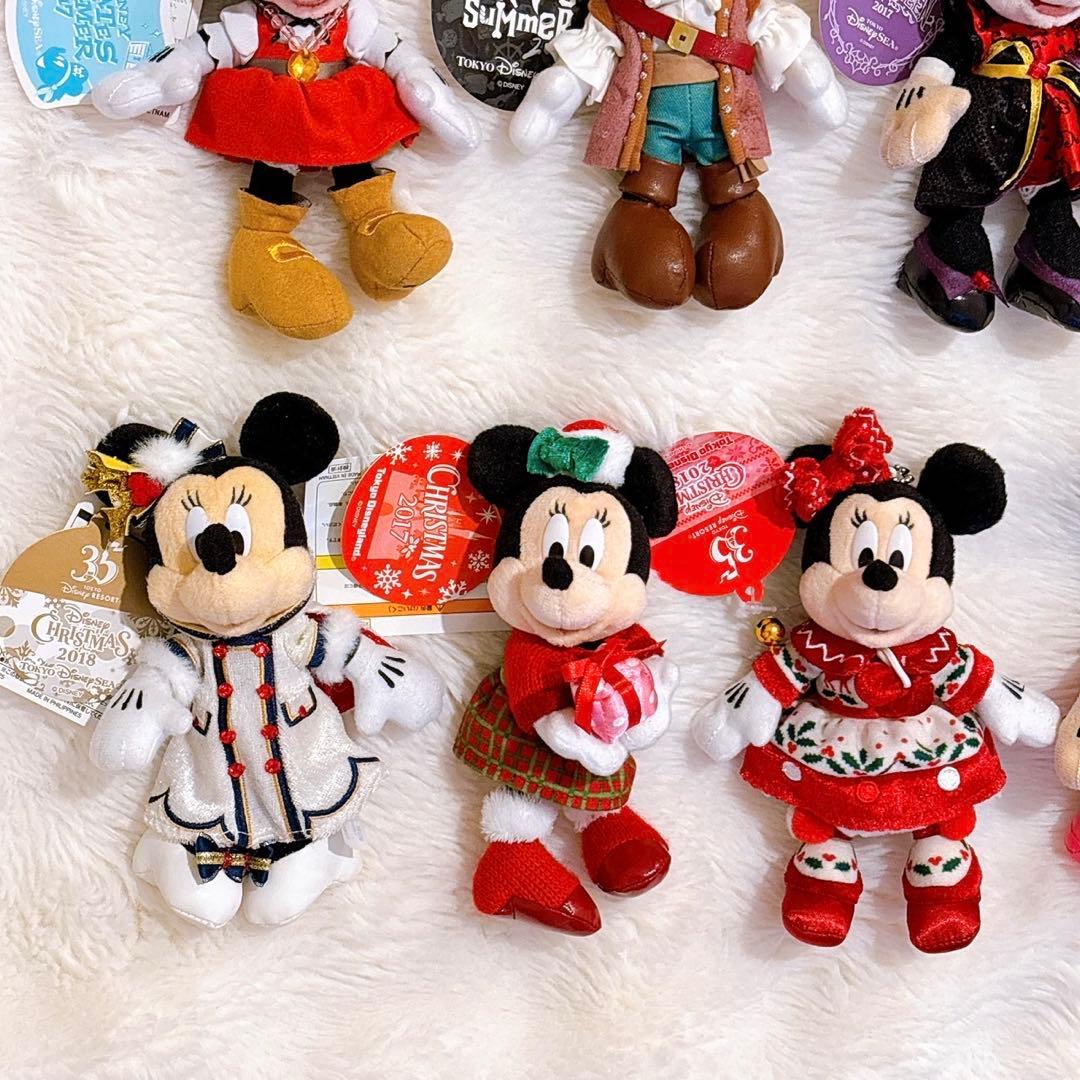 ミニー ぬいぐるみバッジ 16点 + おまけ2点　BBB ハロニュ　など