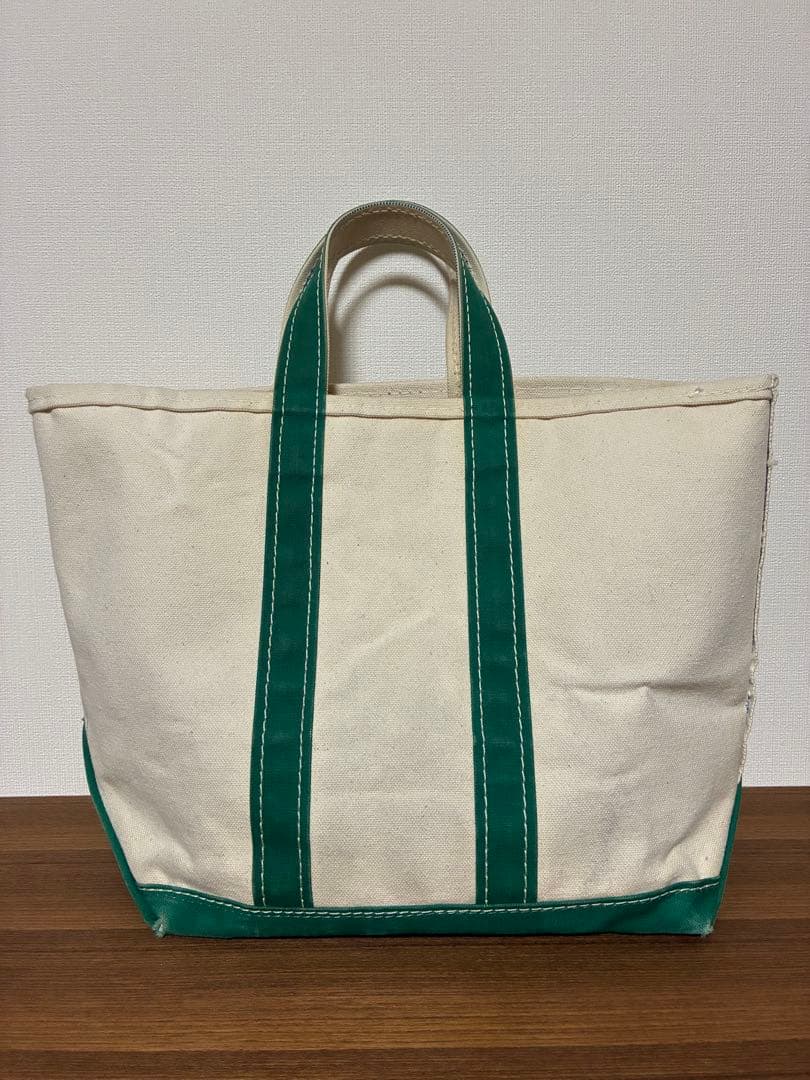 エルエルビーン L.L.Bean キャンバス トートバッグ 80s ギザタグ 緑