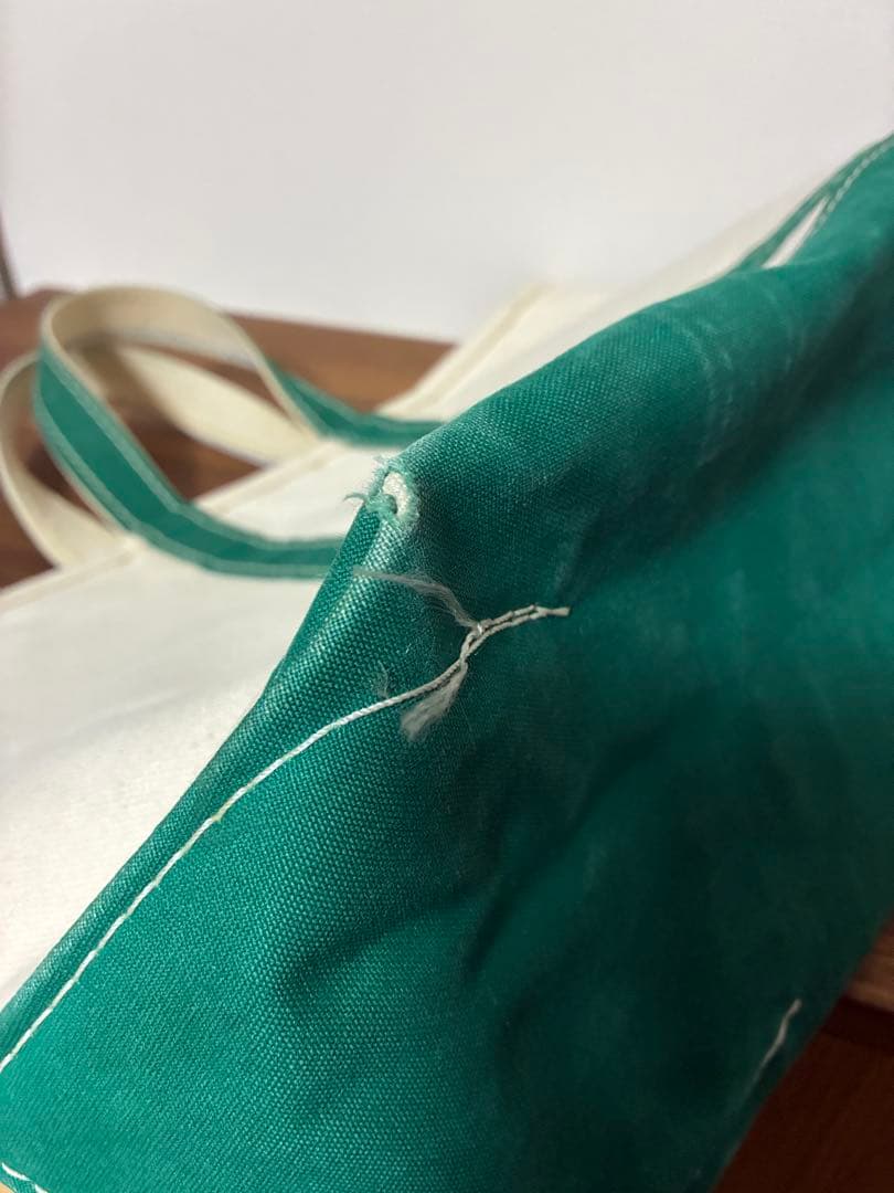 エルエルビーン L.L.Bean キャンバス トートバッグ 80s ギザタグ 緑