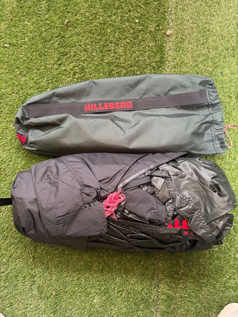 ヒルバーグ ソウロ BL フットプリント付きHILLEBERG ブラックレーベル