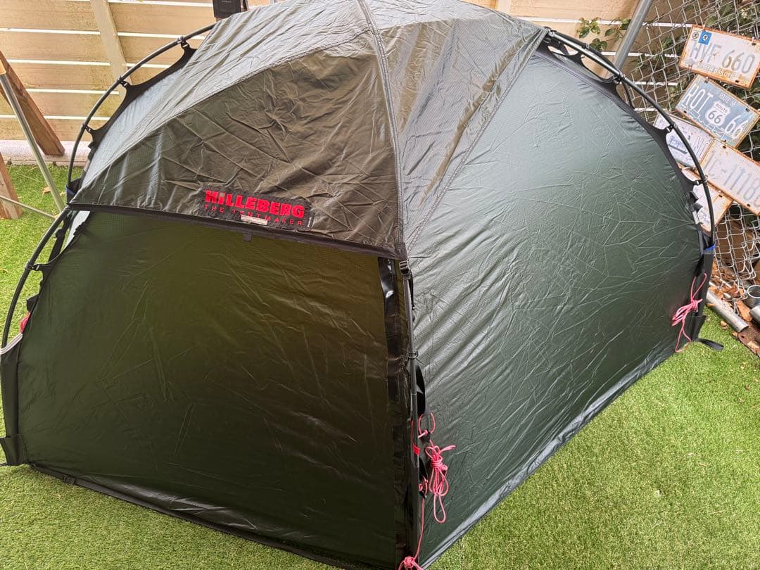 ヒルバーグ ソウロ BL フットプリント付きHILLEBERG ブラックレーベル