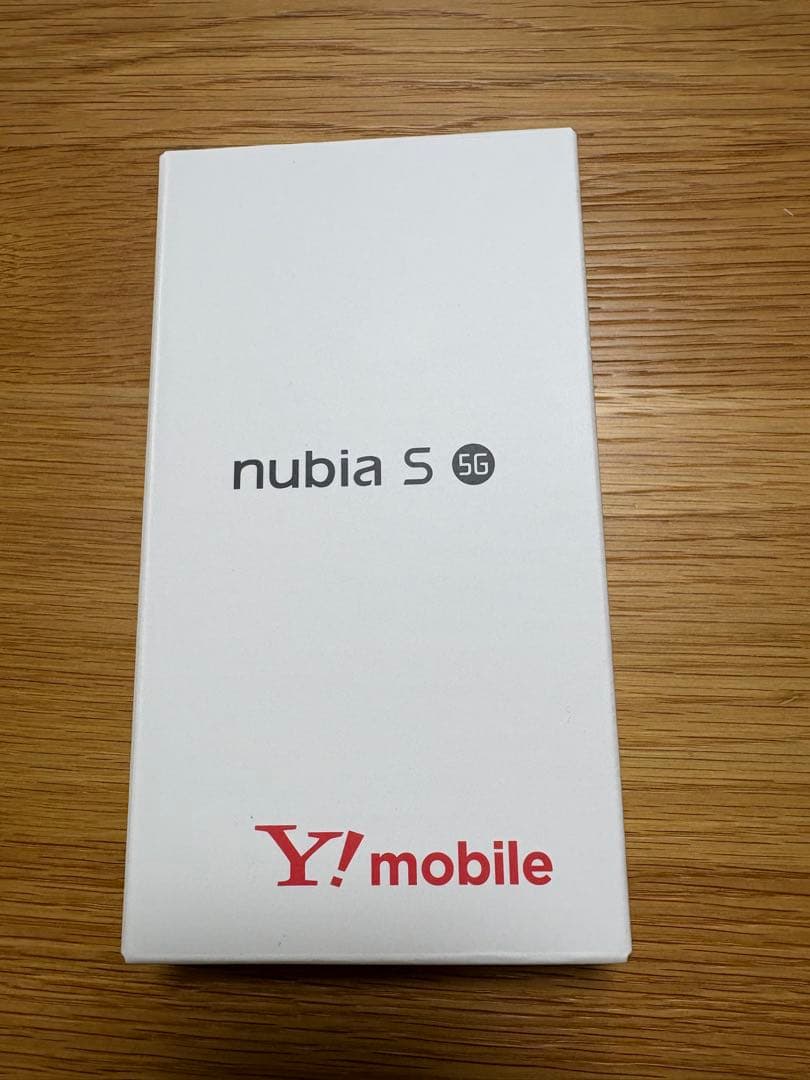 【新品未使用】nubia S 5G ライトパープル　 Y!mobile nubia 新品未使用 nubia S 5G A403ZT [ライトパープル/明紫] Softbank