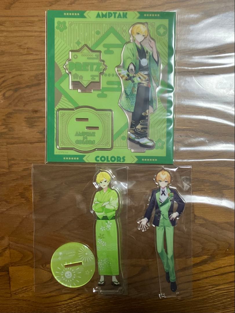 AMPTAK ぷりっつ アクリルスタンド　アクリルジオラマ　開封済み