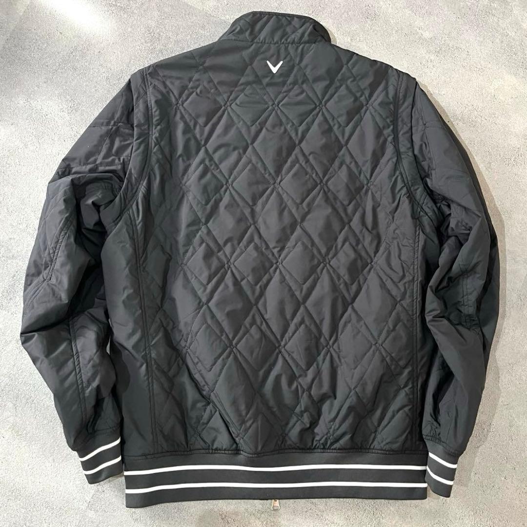 美品✨Callaway キルティング ジャケット 2way ブルゾン ゴルフ L