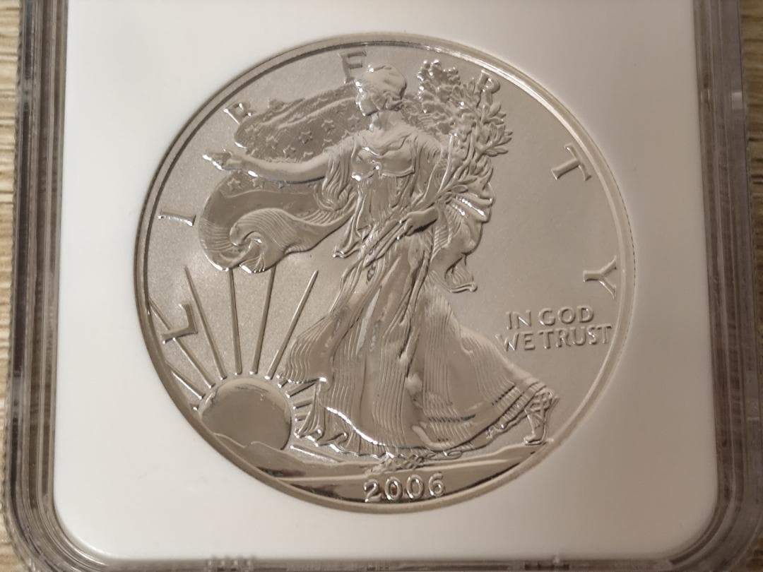 まーちゃん様専用 NGC PF70☆2006 アメリカ シルバー イーグル 銀貨