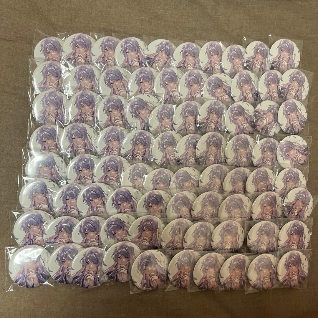 にじさんじ 弦月藤士郎 三華の楽 缶バッジ80個セット にじさんじ 弦月藤士郎 缶バッジ シークレット | K-BOOKS K-POP館