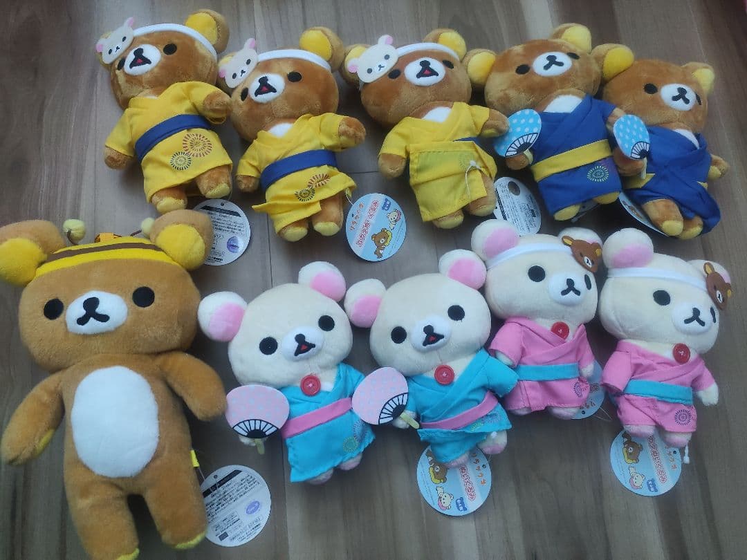 リラックマ　ぬいぐるみ　まとめ売り　大量セット⑫ リラックマ - 【限定】リラックマ「stay with me」テーマ ぬいぐるみ