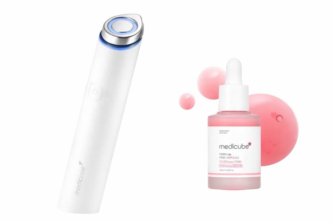 【medicube AGE-Rブースタープロ ミニ & PDRNピンクセット】 AGE-R ブースタープロピンク特別セット MEDICUBE｜メディキューブ 通販