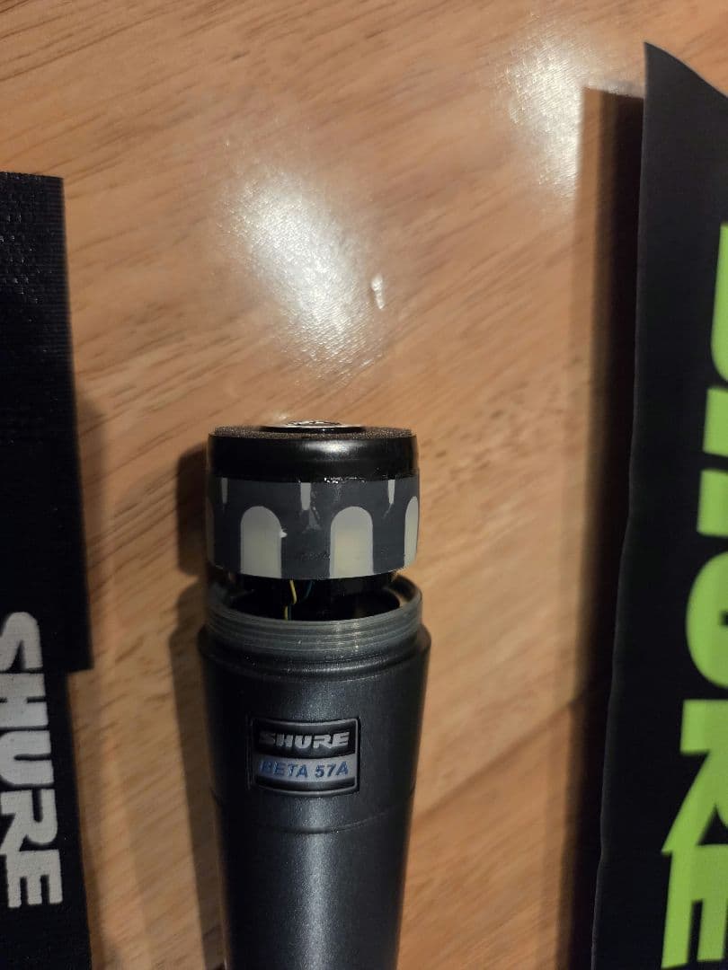 SHURE BETA 57A ダイナミックマイク - メルカリ