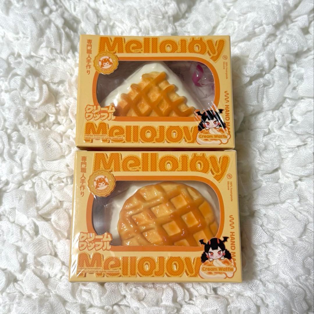 Mellojoy スクイーズ クリームワッフル セット - メルカリ