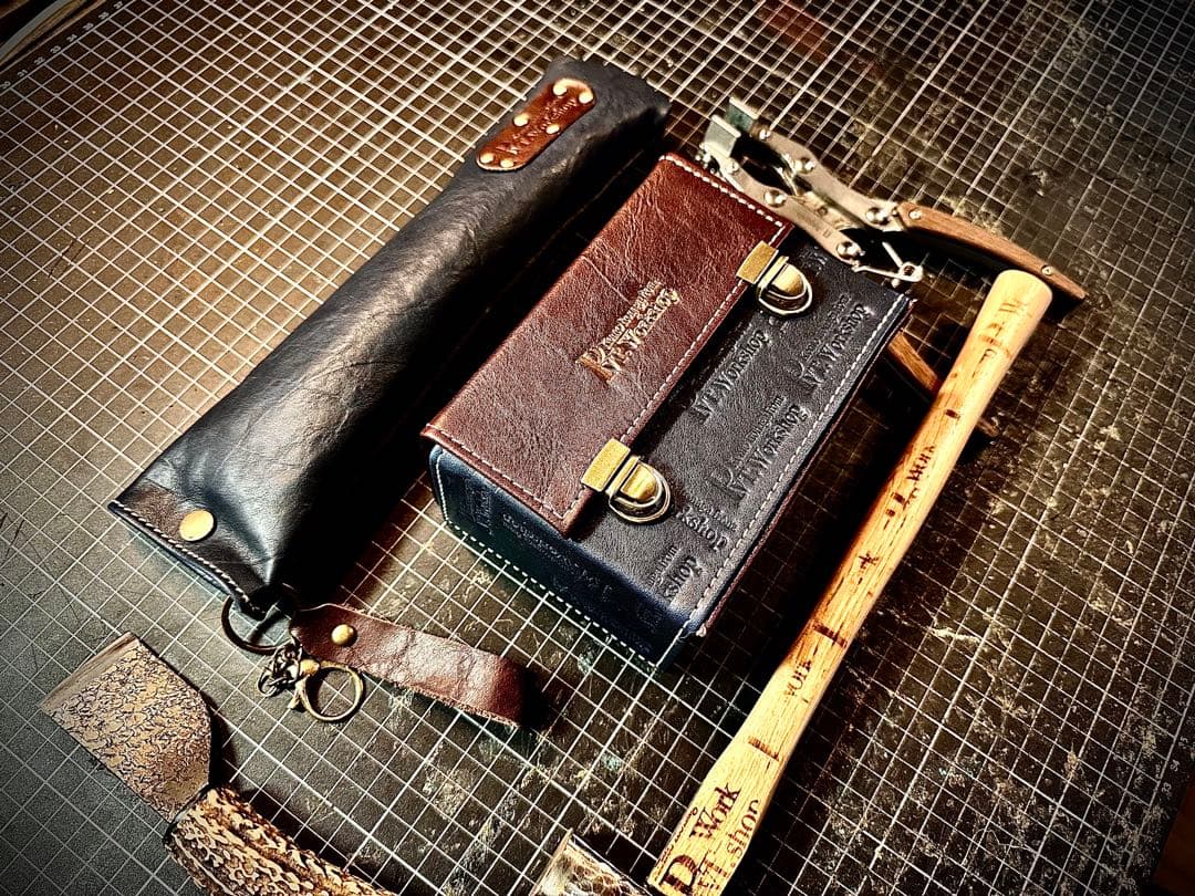 月末決算SALE！Pvt.Workshop 極　本革　デッキケース　ハーフプレマ