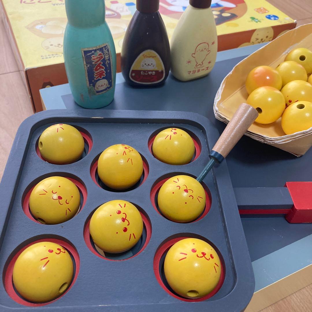 マザーガーデン しろたん 屋台のたこやき屋さん お寿司屋さん セット