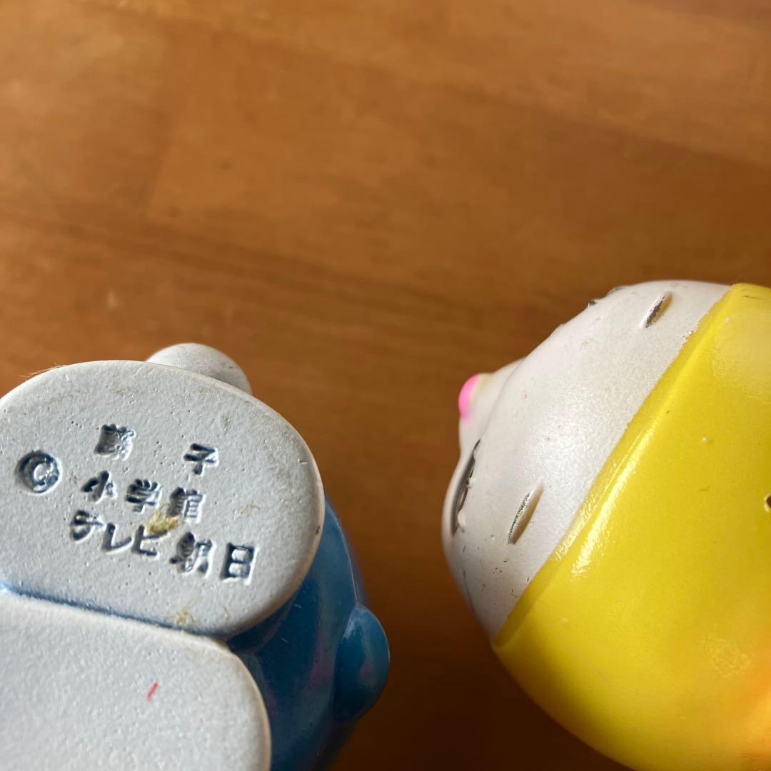 協和銀行　ドラえもん　ドラミちゃん　貯金箱　人形　昭和レトロ