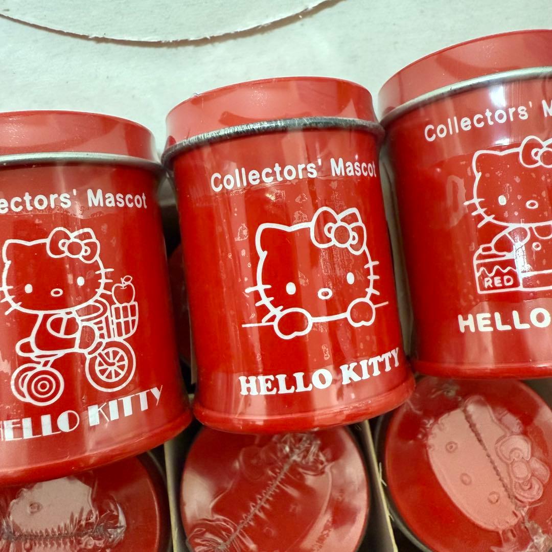 未開封 ハロー キティ コレクターズ マスコット 缶 2001年 サンリオ 箱入