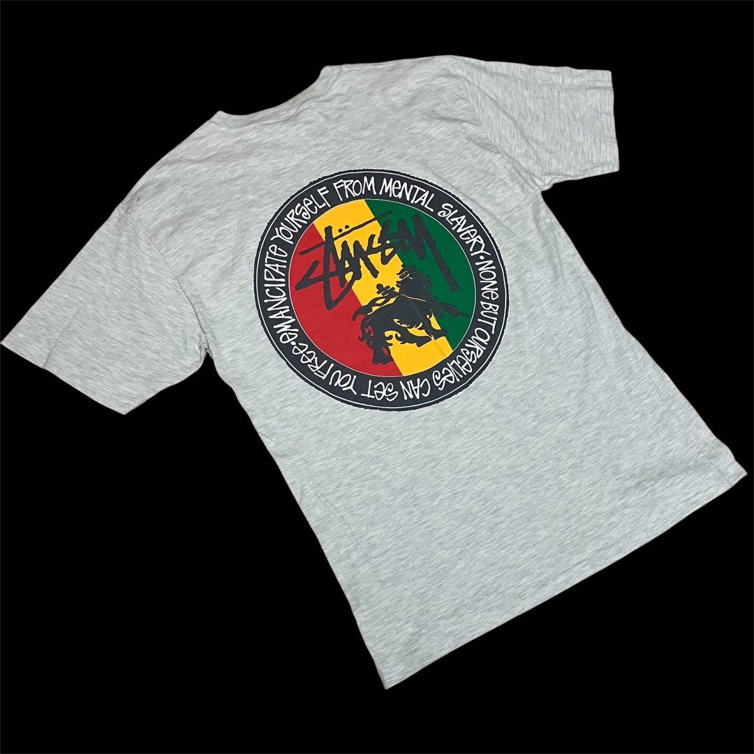 80s 菅田将暉着 OLD STUSSY ラスタ ライオン ヴィンテージtシャツ