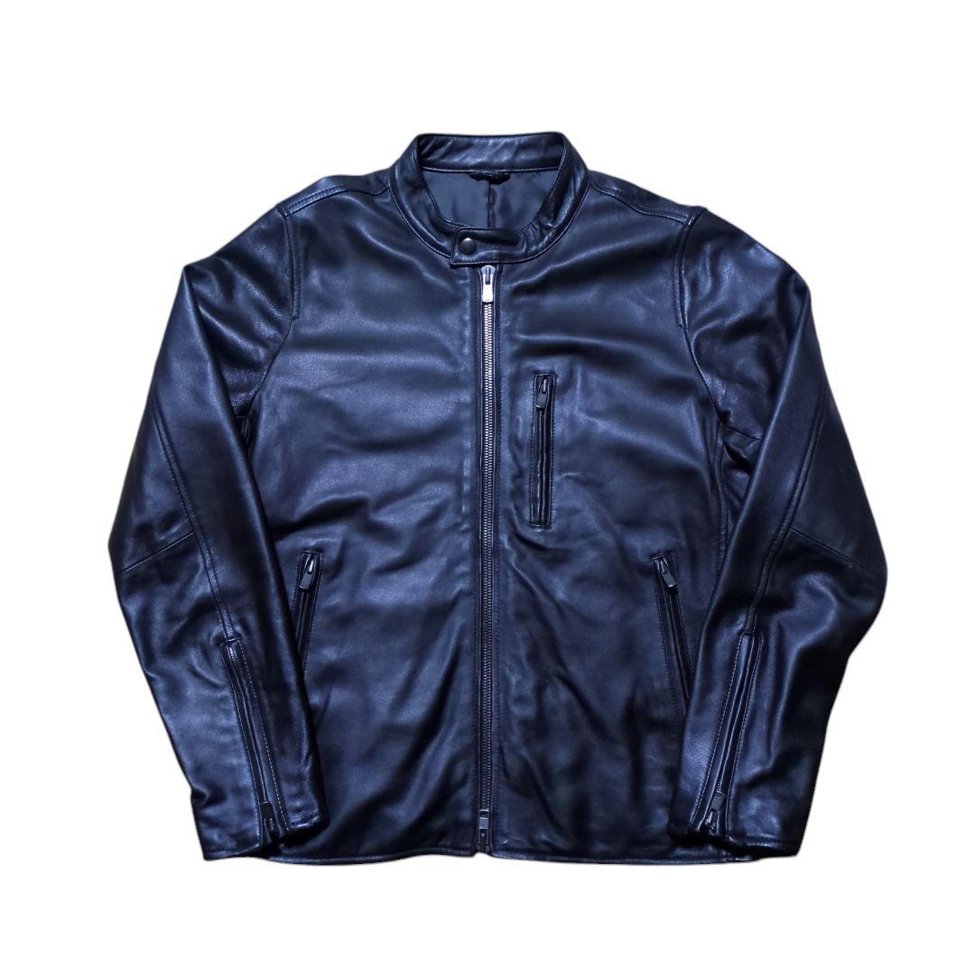 AKM Contemporary シングル ライダース レザージャケット 羊革 AKM Contemporary（エイケイエムコンテンポラリー） 革ジャン