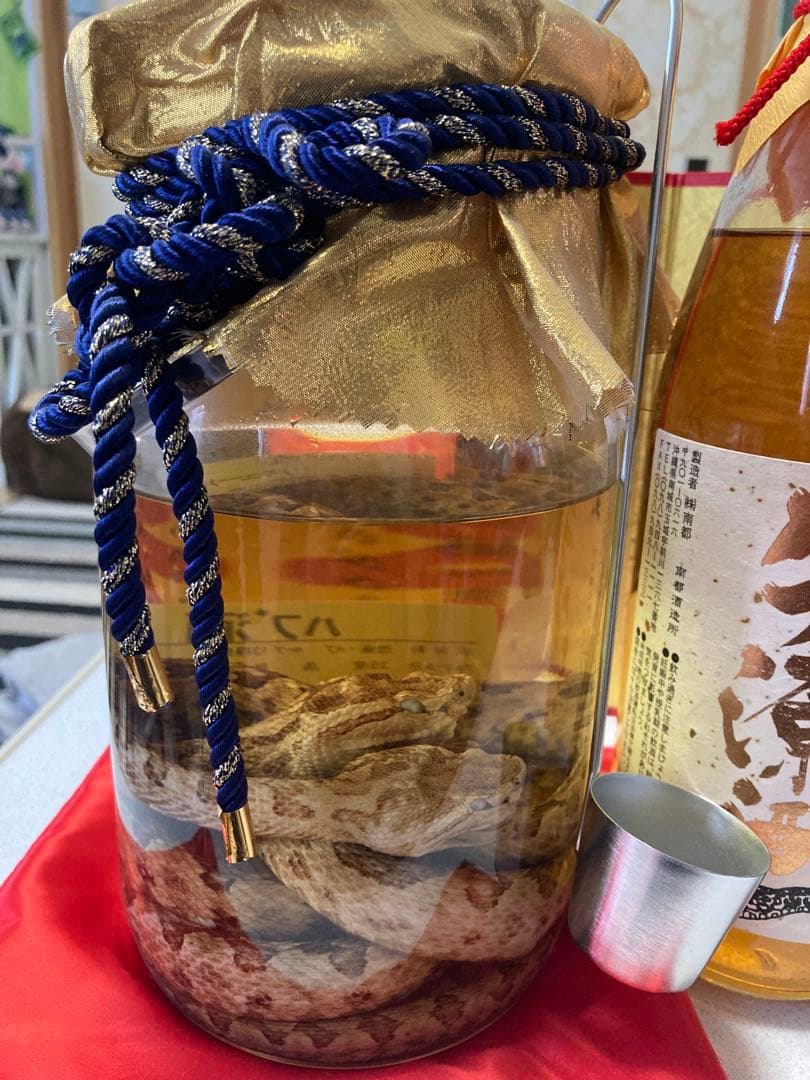 ハブ酒 夫婦ハブ 1.４リットル 夫婦ハブ入り】 南都酒造 琉球の酒 夫婦ハブ入りハブ酒 35度 1400ml