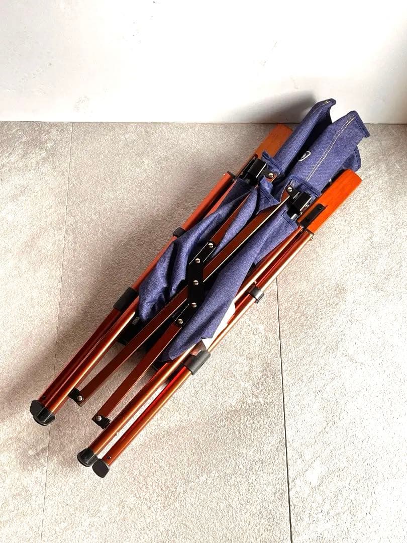 レア Coleman レイチェアー ネイビー デニム - メルカリ