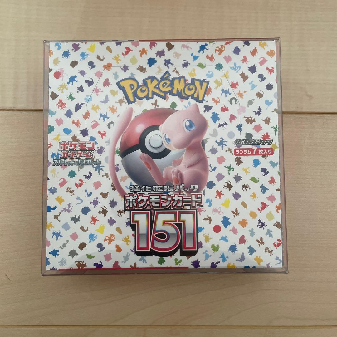 ポケモンカードゲーム 151 シュリンク無しBOX ペリペリ付き - メルカリ