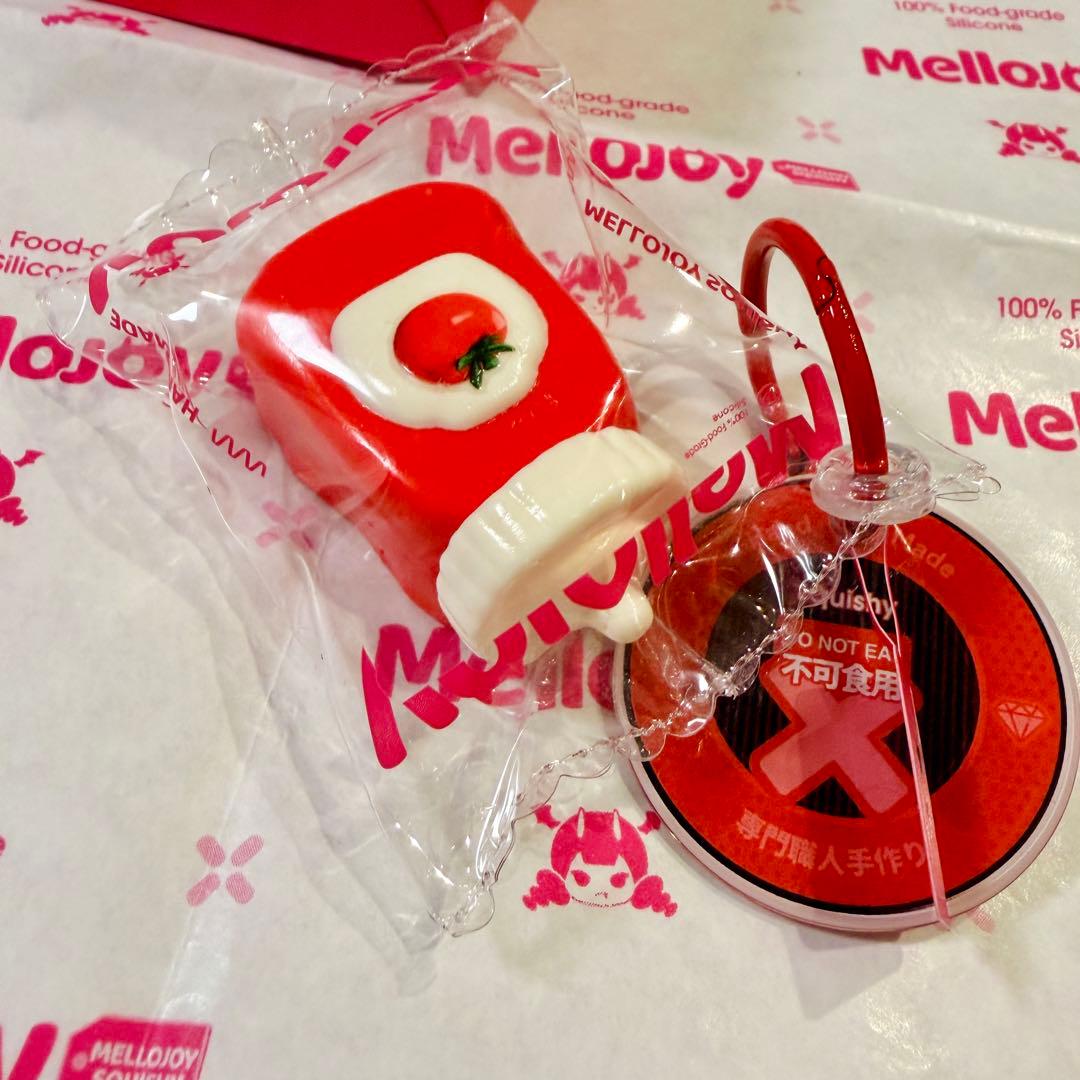 Mellojoy ちびっこシリーズ ケチャップ ミニケチャップ スクイーズ レア
