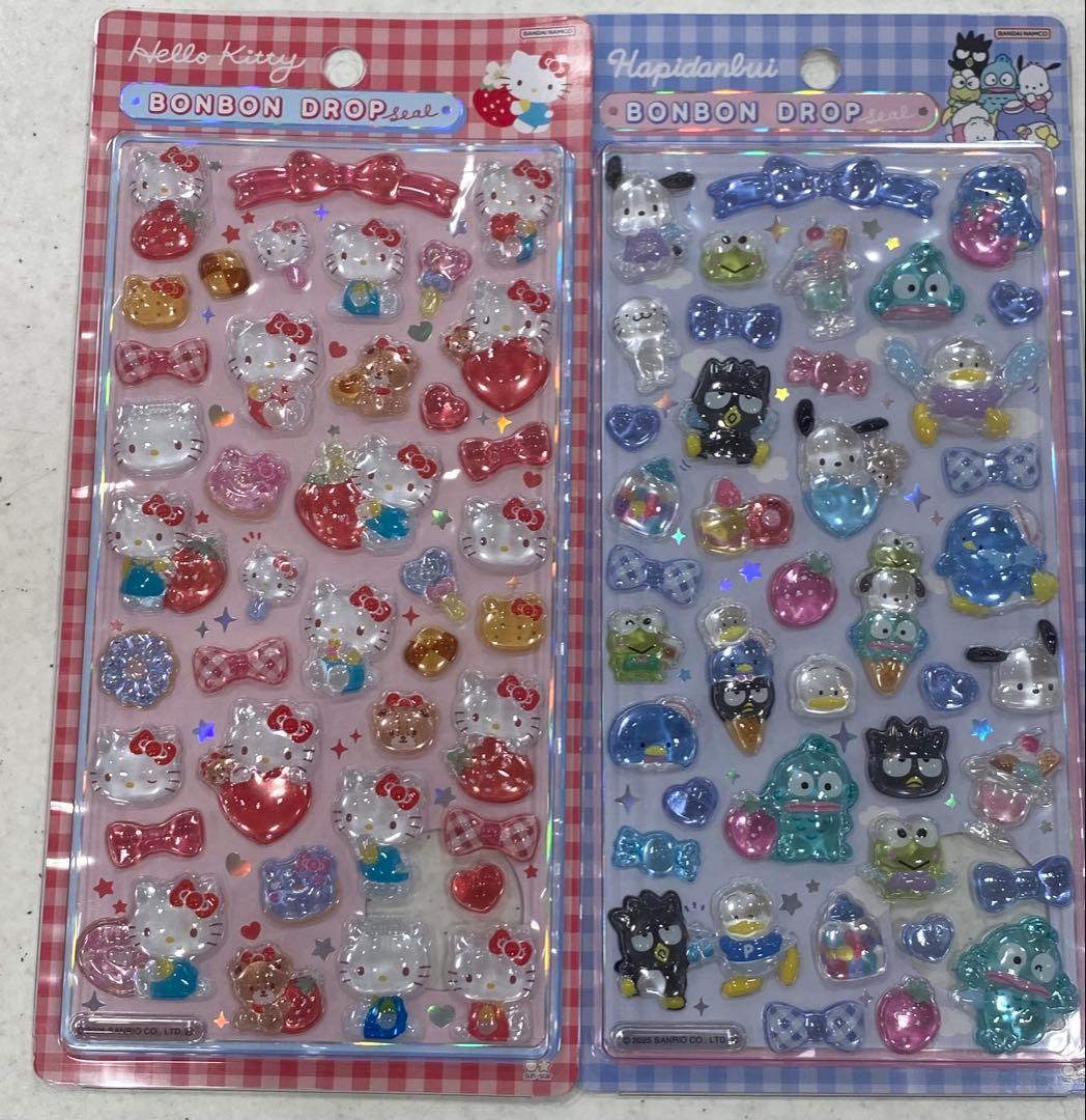 【正規品】サンリオ ボンボンドロップシール 8種類セット