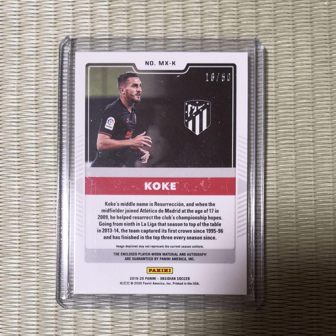 2019-20PANINI OBSIDIAN NO.MX-K コケ サインカード