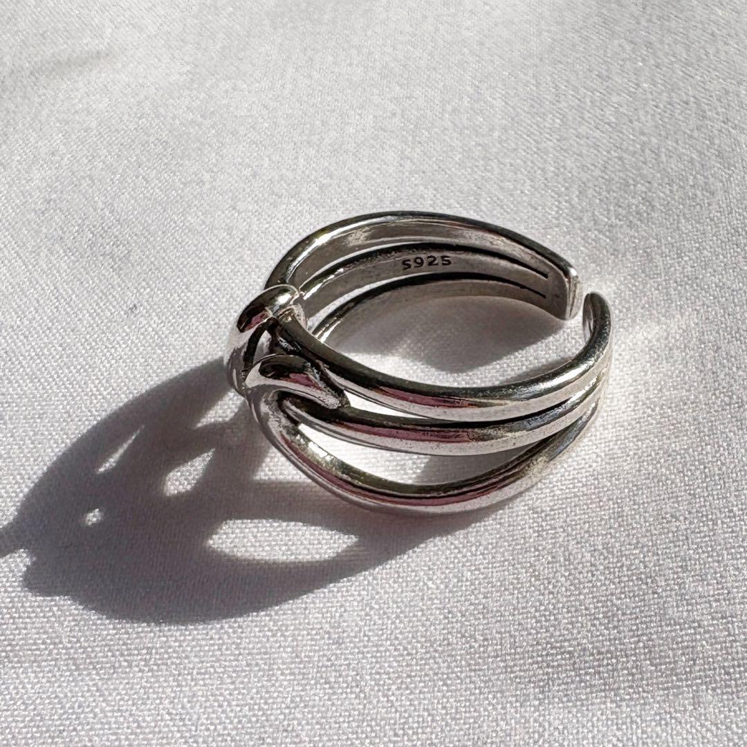 シルバー925 ヴィンテージリングユニセックスメキシカンジュエリー指輪