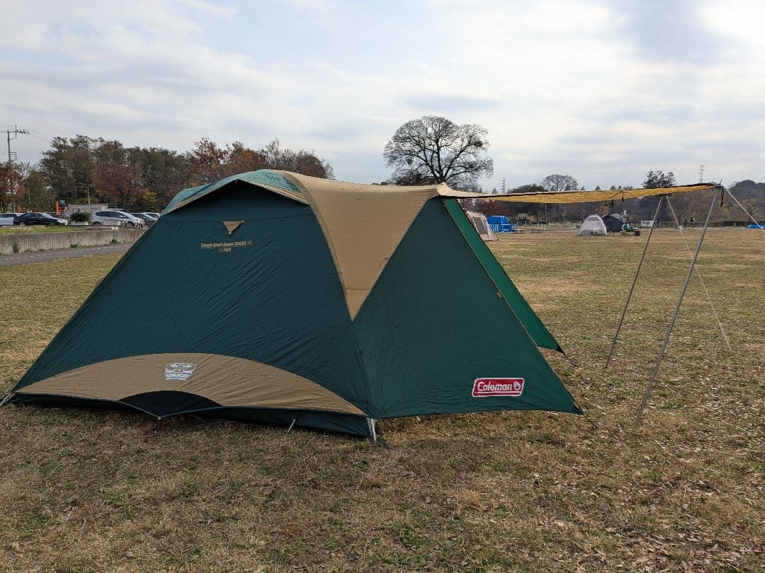 訳あり】コールマン タフワイドドーム300EXⅢ グランドシート付き