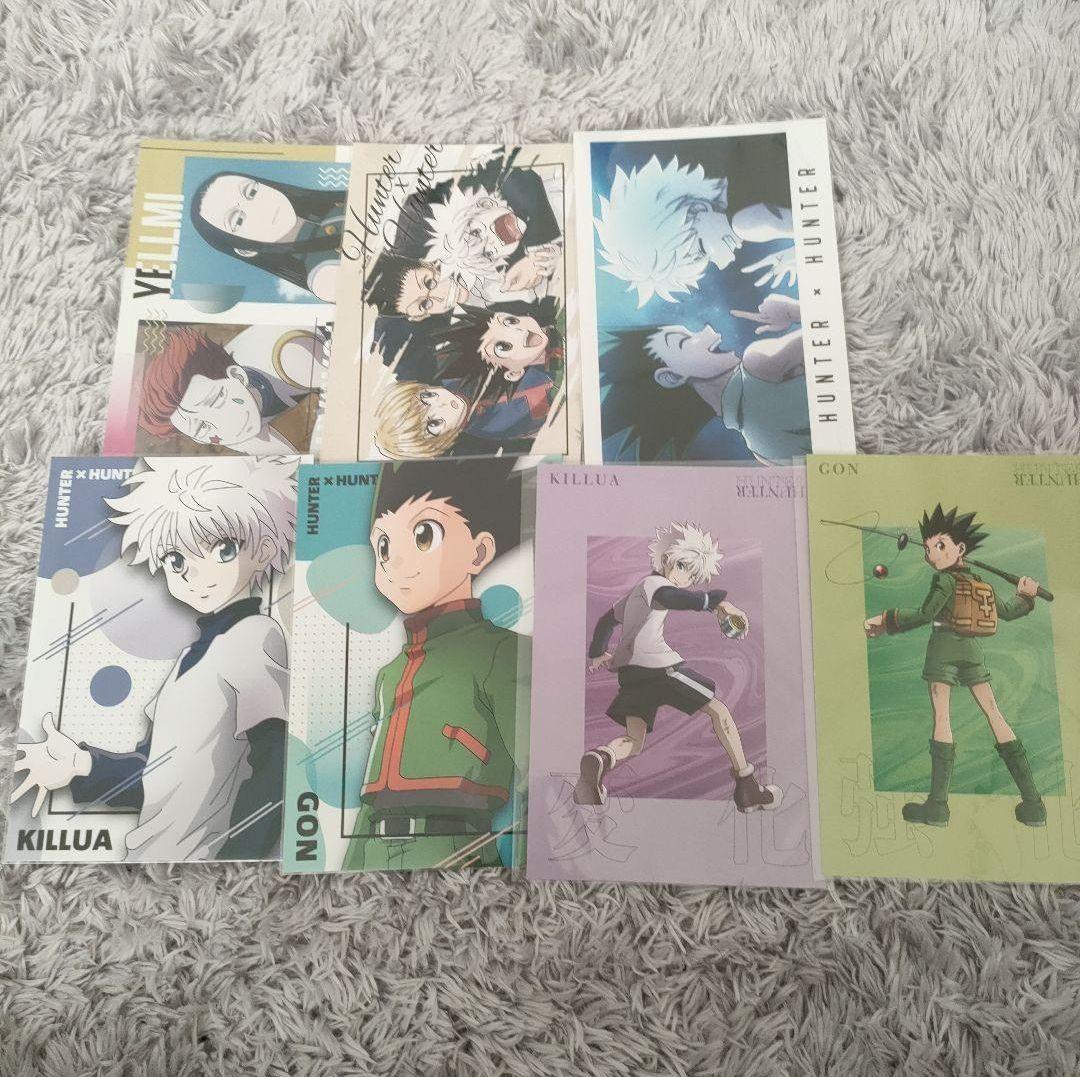 HUNTER × HUNTER ポストカード キルア ゴン クラピカヒソカイルミ