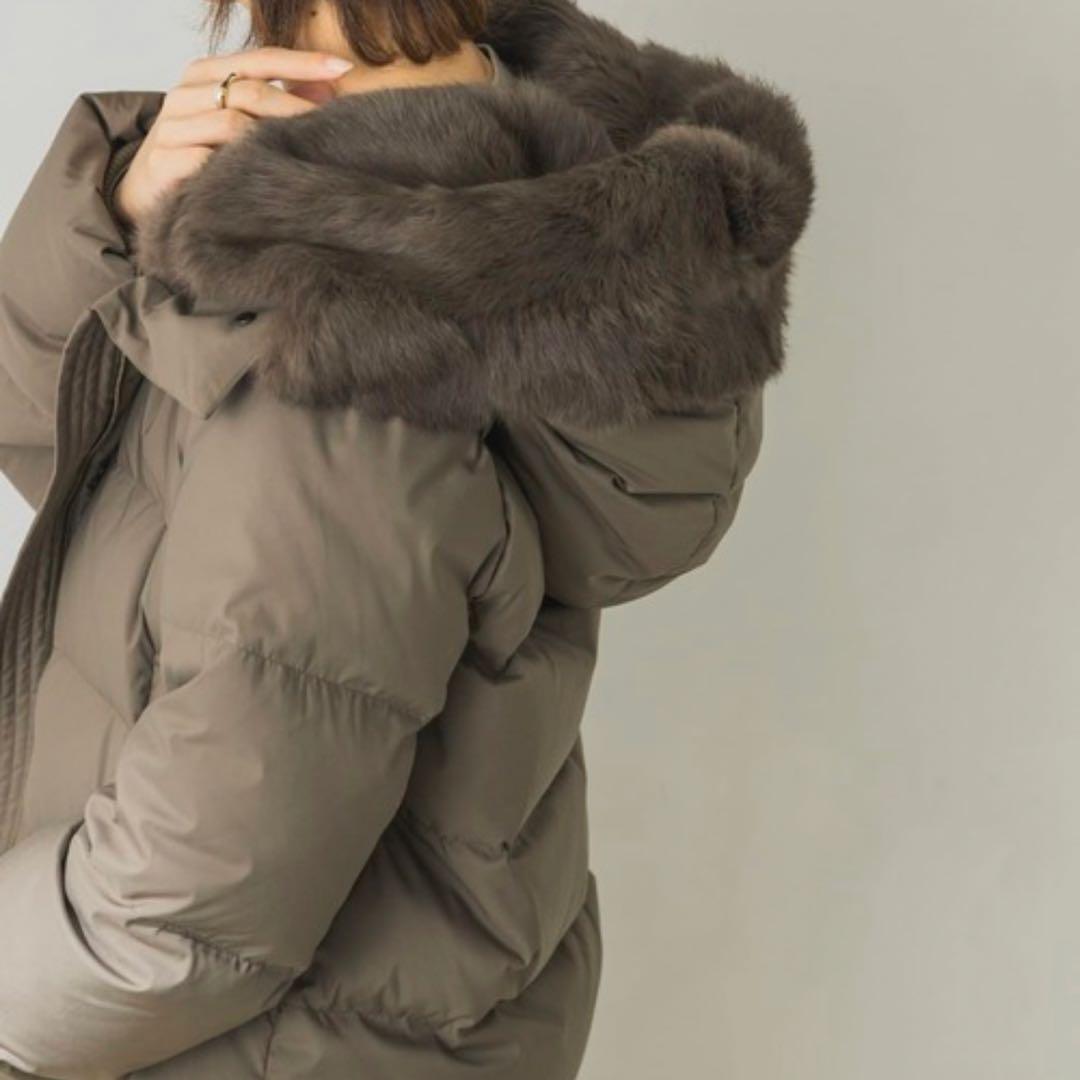 極美品☆希少☆アーバンリサーチ ダウンジャケット ショート ラビット