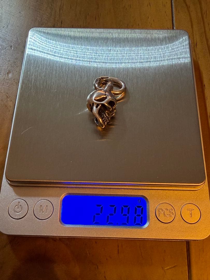 GABOR ガボール スカルペンダント ギャランティカード アズキチェーン