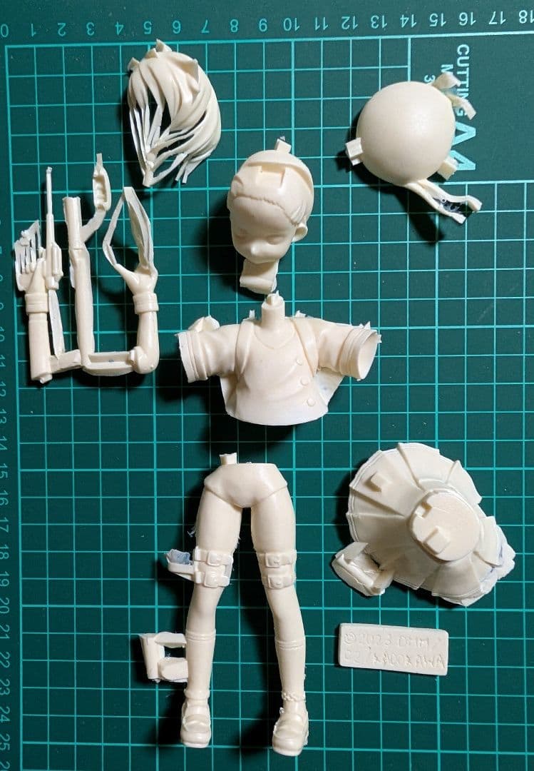 中古ガレージキット　福江　艦隊これくしょん