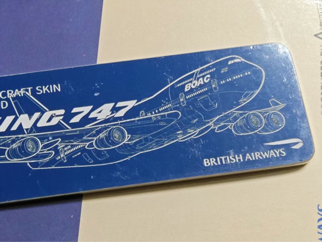 ブリティッシュ・エアウェイズ航空 Airlinertags B747-400 - メルカリ