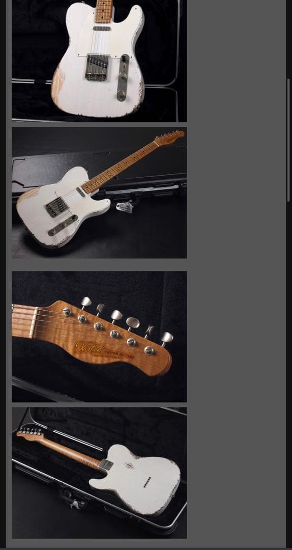 ギター Xotic XTC-1 Heavy Aged -White Blonde-