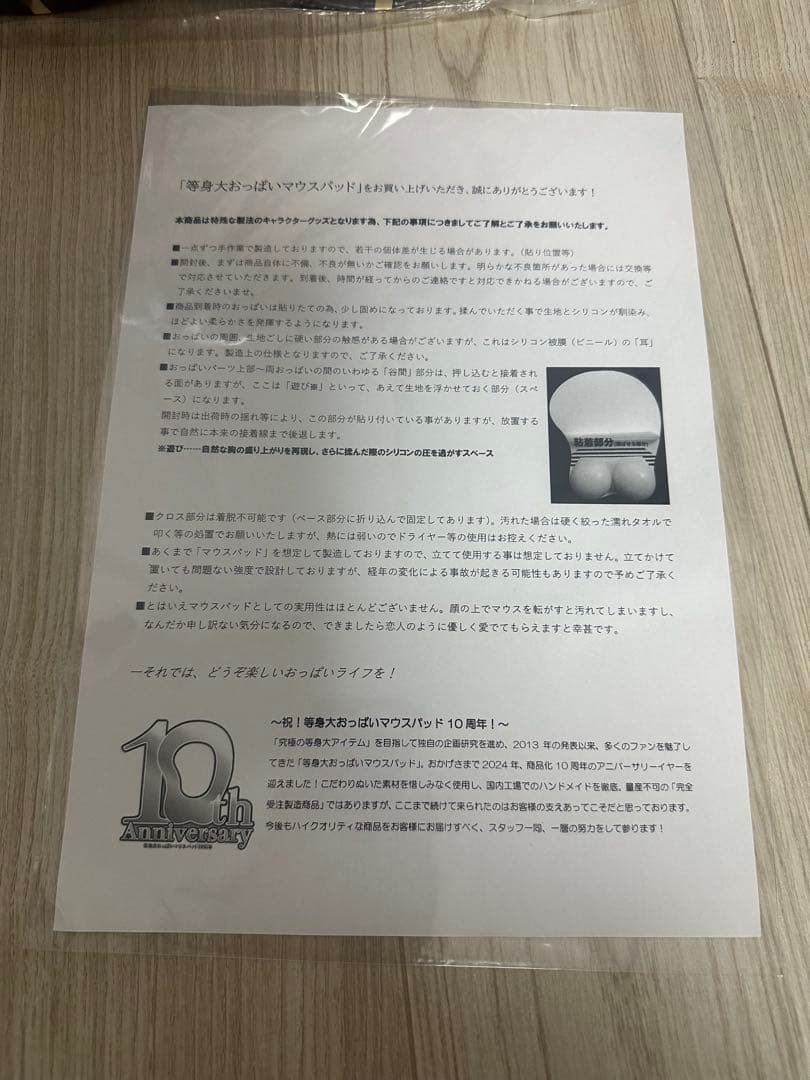 陰の実力者になりたくて イプシロン 等身大おっぱいマウスパッド 陰実 カゲマス