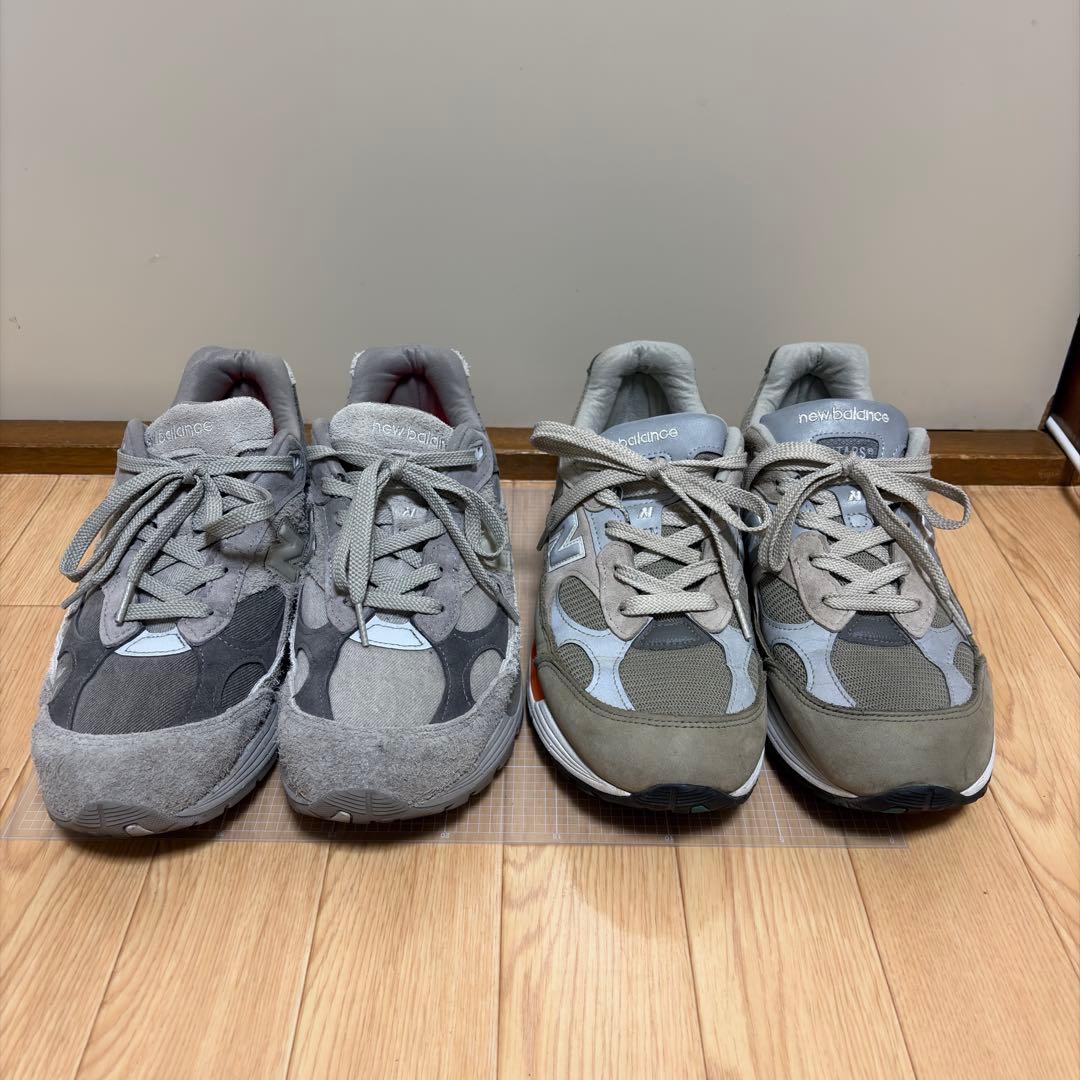 ニューバランス M992WT M992LV 28cm まとめ売り - メルカリ