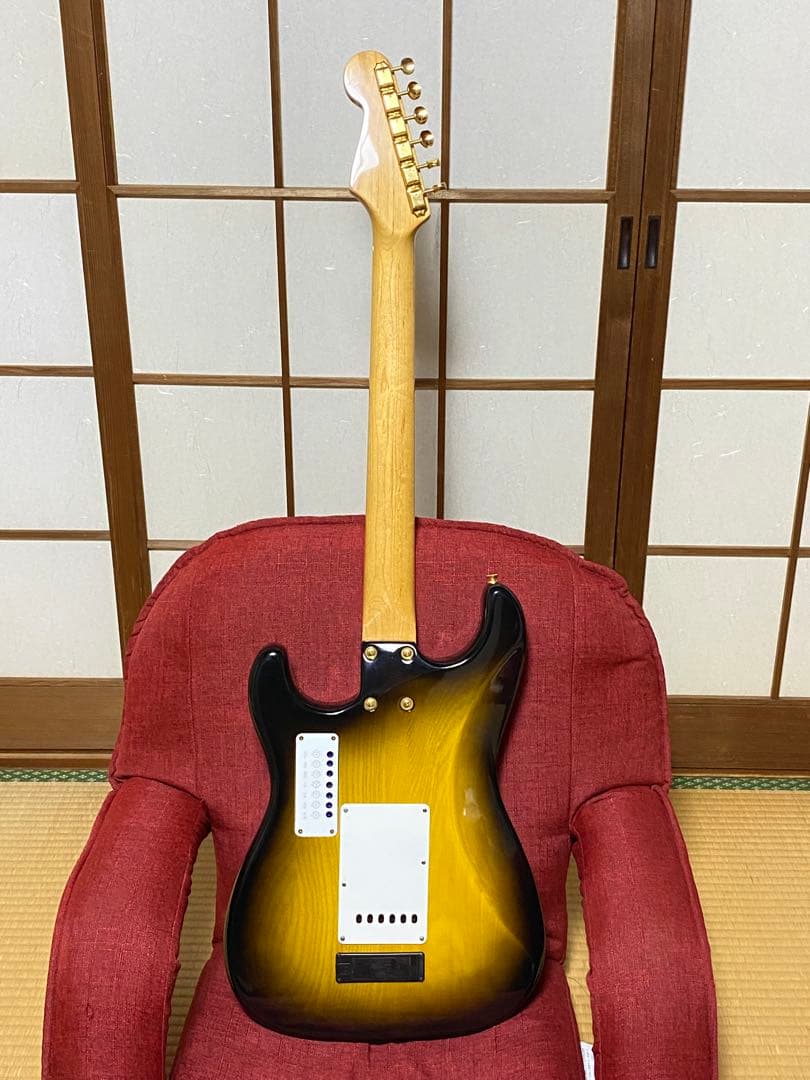 動作OK】FERNANDES THE FUNCTION ストラトゴールドパーツ - メルカリ