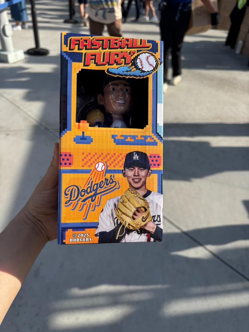 セット☆8/4来場者限定ドジャース 佐々木朗希ボブルヘッド/ボールペン1