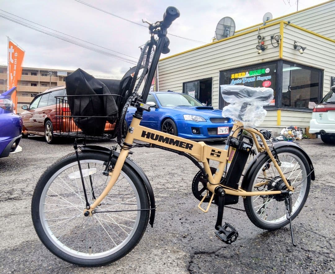 ヒロ様　☆HUMMER 折り畳み電動アシスト自転車 １年保証☆ベ468☆ SUISUI 新生活応援爆買セール！電動自転車 折りたたみ HUMMER電動