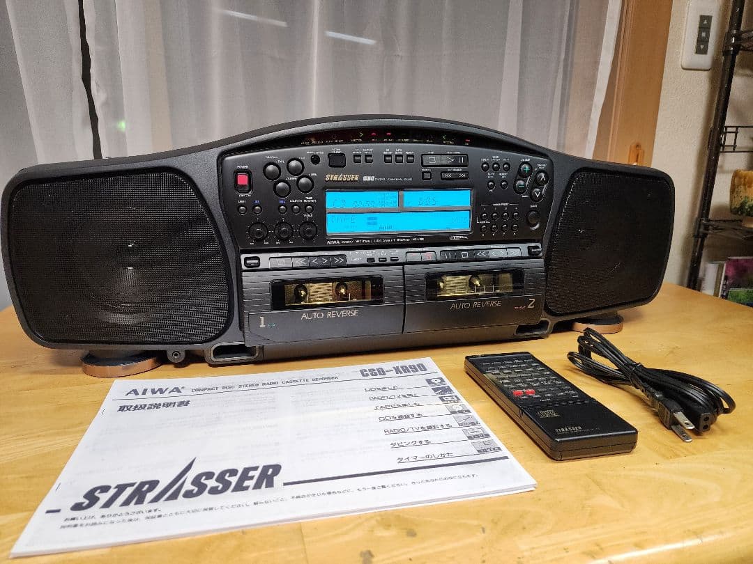 AIWA CSD-XR90改 Bluetooth搭載CDラジカセ 完動品 112 - メルカリ