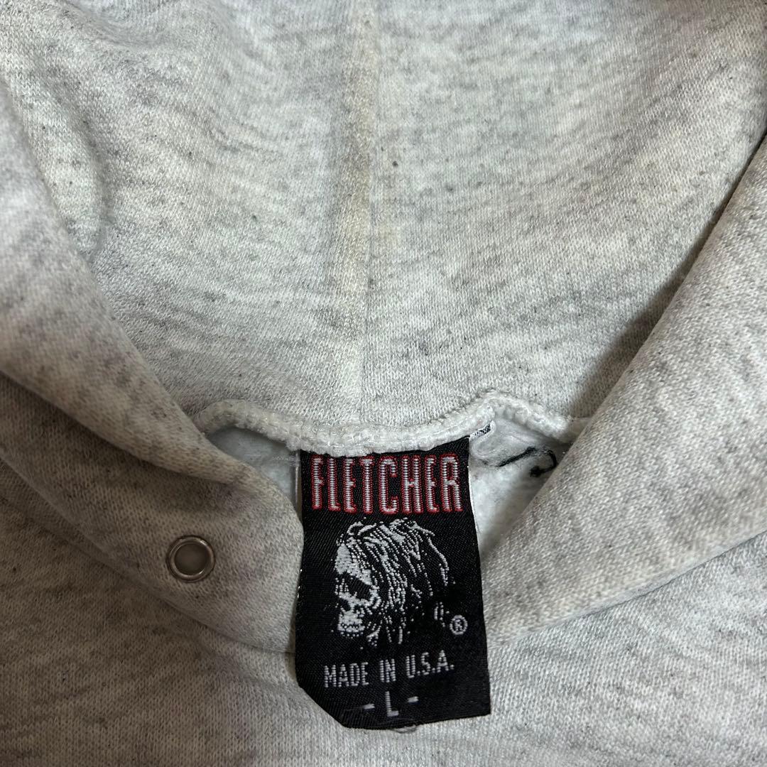 90s USA製 Christian Fletcher クロスプリント パーカー - メルカリ