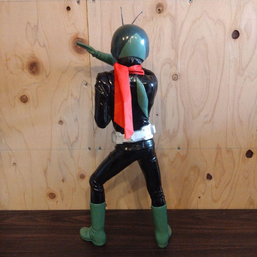 激レア 京本コレクション1 仮面ライダー旧1号 大型ソフビ