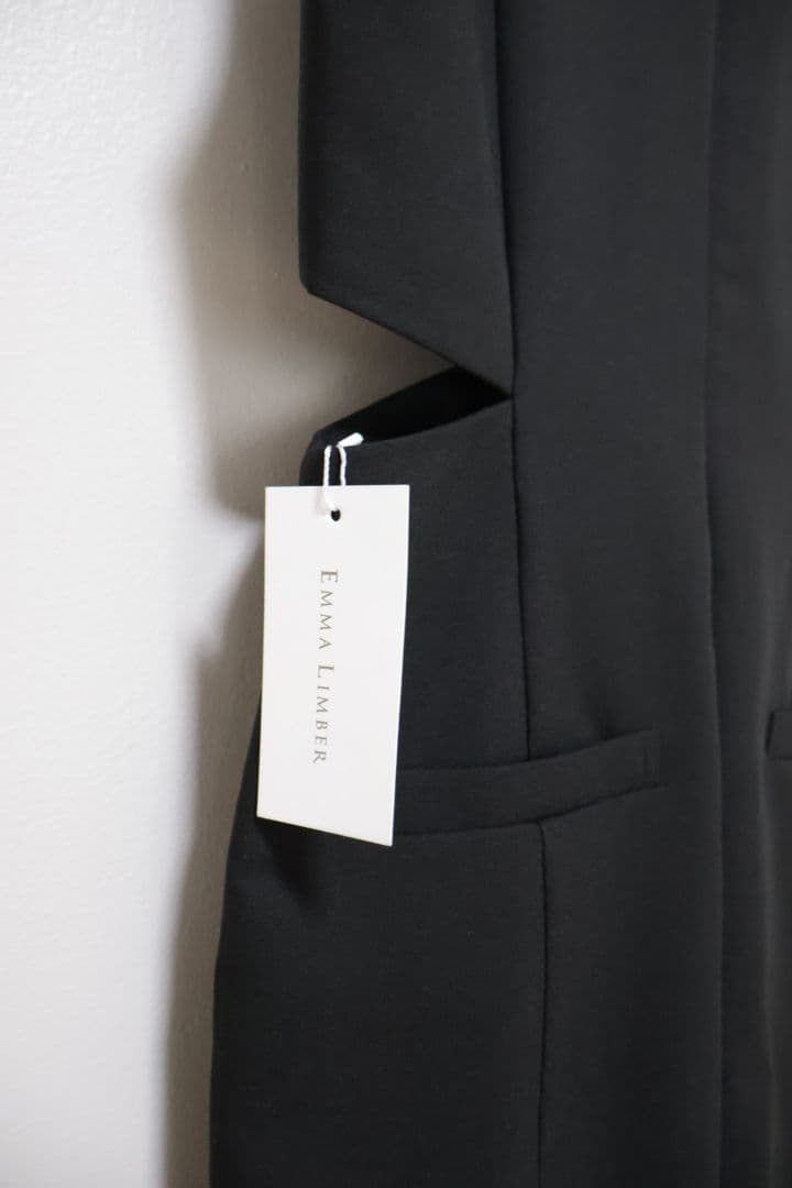 【EMMA LIMBER】WAIST SLASH ROMPERS