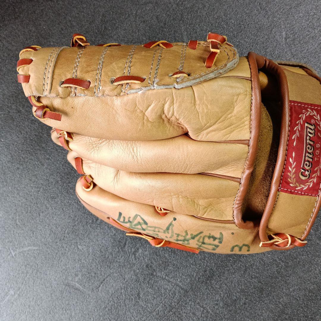 長嶋茂雄直筆サイン入りGeneralグローブ、 野球 - メルカリ