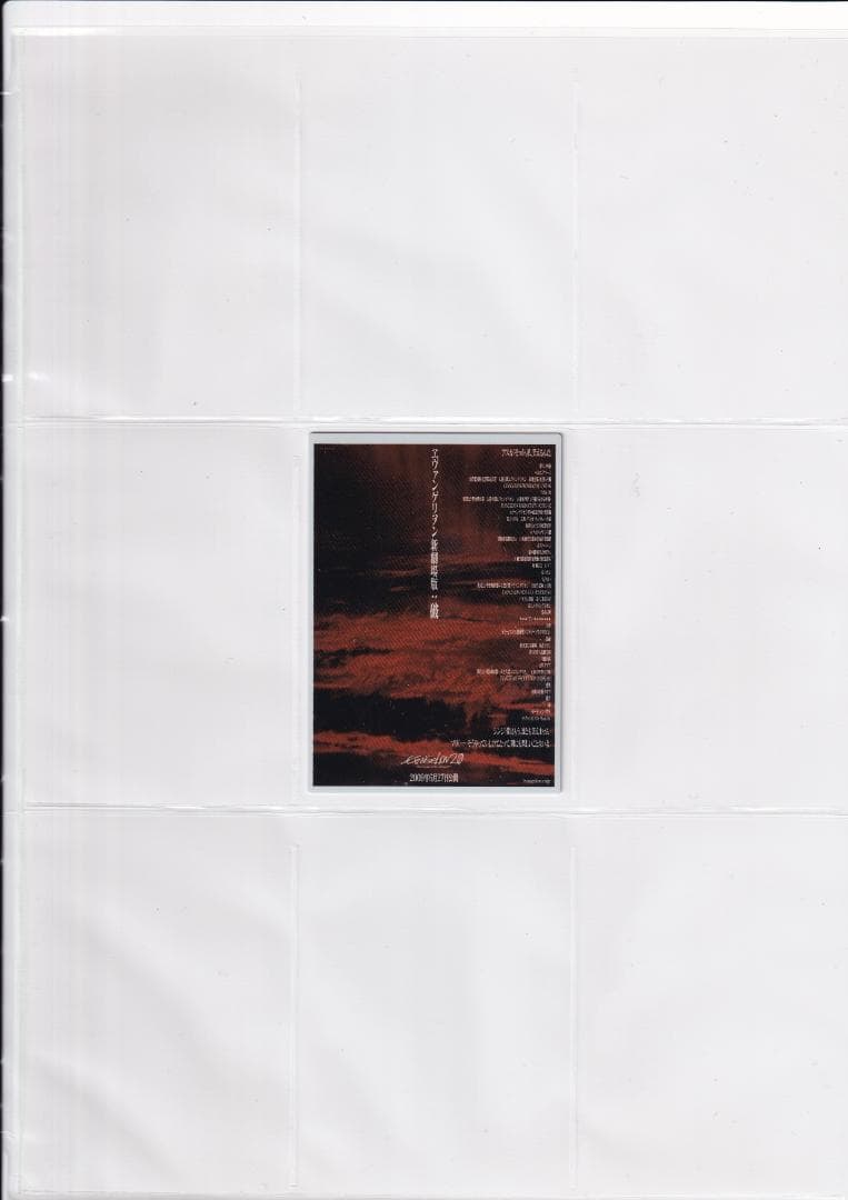 エヴァンゲリオン　カードダスマスターズ破１　全１００種フルコンプ　バインダー付き