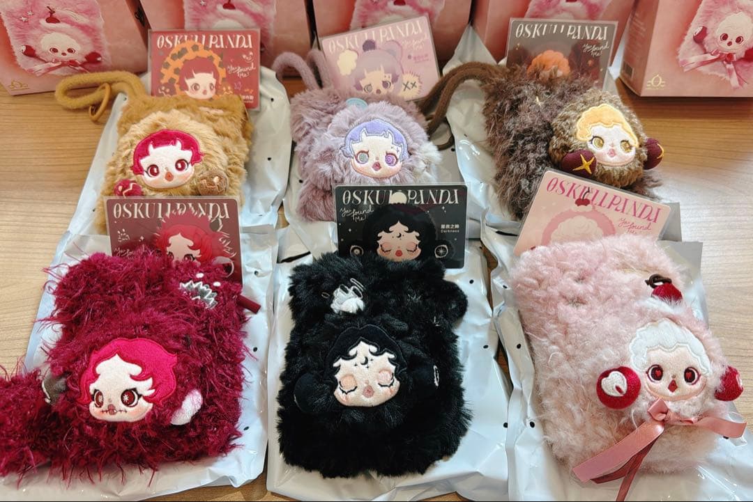 SKULLPANDA ミニバッグ アソート セット SKULLPANDA You Found Me！Series Plush Mini Bag - POP MART (Japan)