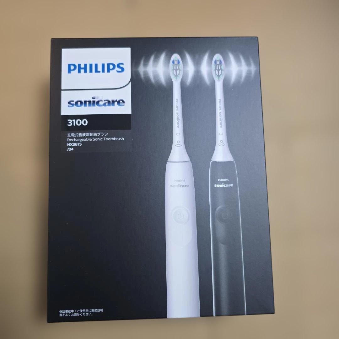 フィリップス 電動歯ブラシ■新品●未開封 Philips（フィリップス） 電動歯ブラシ 音波歯ブラシ 替えブラシ付き