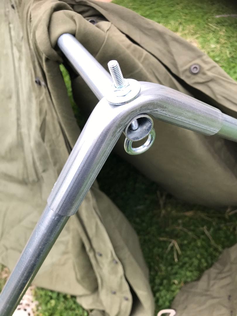 取説付き《フォックスベース仕様⭐︎》二股フレーム＋棟ポール　快適空間らくらく設営⭐︎