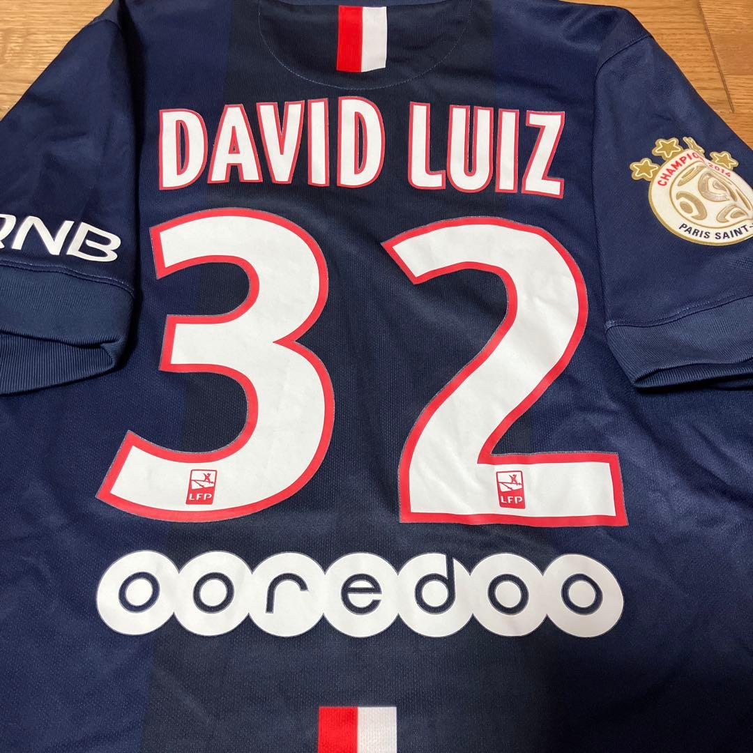 【⭐︎美品⭐︎/正規品】パリ・サンジェルマン ダビド・ルイス ユニフォーム パリ・サンジェルマン 25-26 ホーム 半袖 ユニフォーム No.8