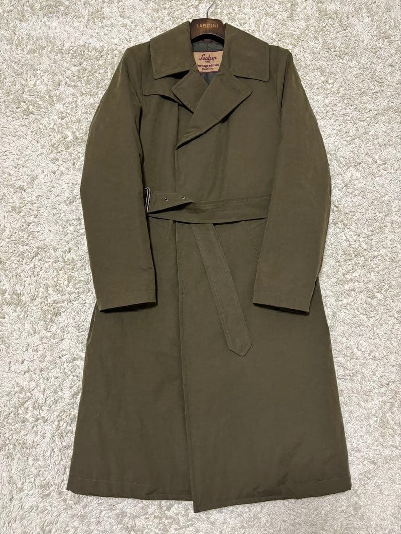 Sealup シーラップ 中綿入りタイロッケンコート ラップコート 44